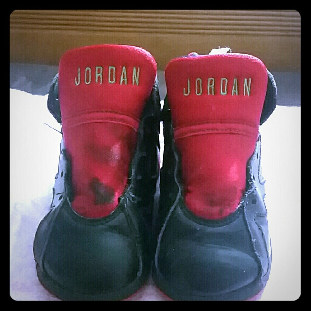 Jordan Marvin The Martian high top sneakers.